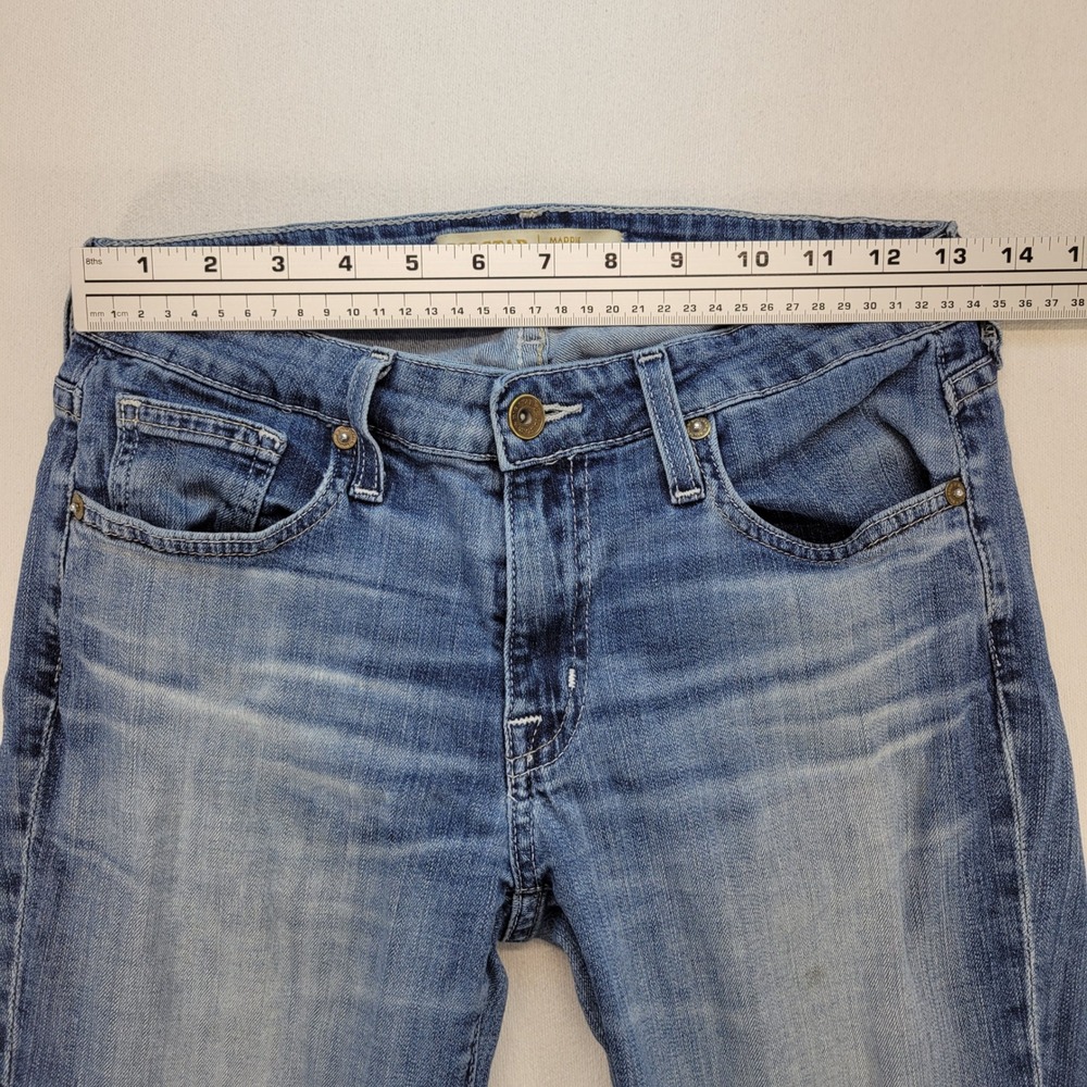 Big Star Maddie Bootcut Jeans Womens 26R Blue Denim Mid Rise Stretch - Picture 12 of 15